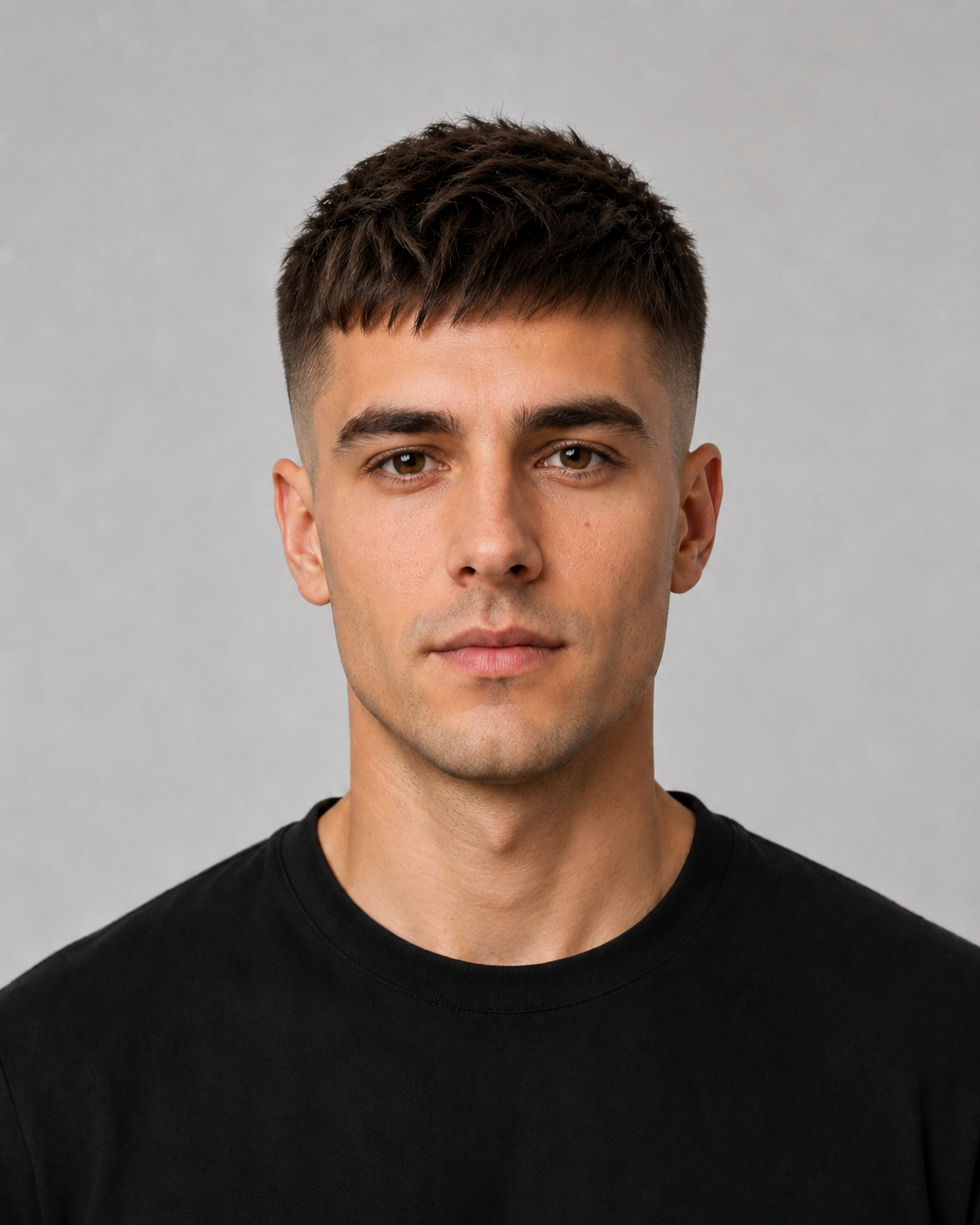 Textured Crop + Low Fade HairProof preview example